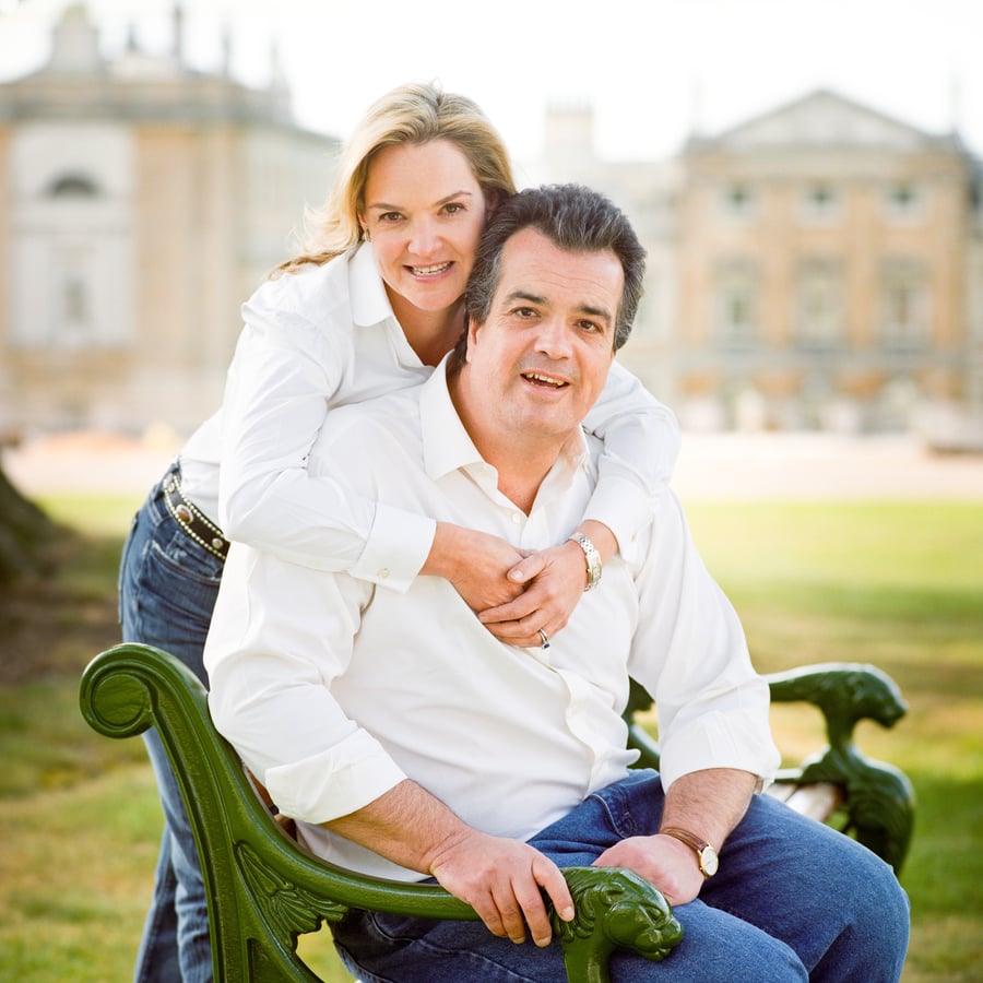 Photograph of the Duke and Duchess of Bedford