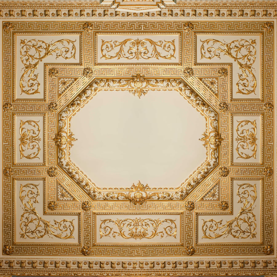 Abbey ceiling post conservation